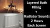 Layered Bath Filling Radiator Sounds 2 Hours With Black Screen For Asmr Sleep Sounds