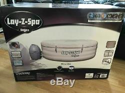 Lazy Lay-Z Spa Vegas Hot Tub Jacuzzi 6 Person BRAND NEW NEXT DAY DELIVERY