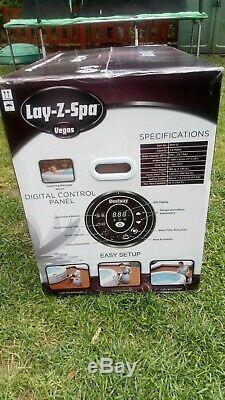 Lazy spa vegas hot tub jacuzzi for 4-6 peaple inflatable lasy spa BRAND NEW