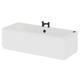 Legend 1700mm x 700mm Left Hand 6 Jet Matt Black V-Tec Single Ended Whirlpool Ba