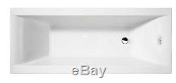 Linton Premier Acrylic Square Single End Bath inc legset in Choice of Sizes