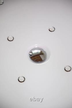 Lisna Waters Roman 1700mm x 800mm Whirlpool Freestanding Bath with Spa