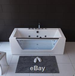 Luxury 1 Person Whirlpool Bath Tub Hydro-Therapeutic Jacuzzi 600 x 1700 x 750mm