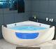 Luxury LED Jacuzzi Bathtub Set 135x135cm + Hydrojets Corner Jacuzzi Model 2022
