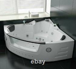 Luxury LED hot tub set 172x172 cm + heating + hydrojets + ozone + radio 2022