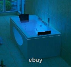 Luxury LED hot tub set 180x90 cm + heating + hydrojet + ozone + radio 2022
