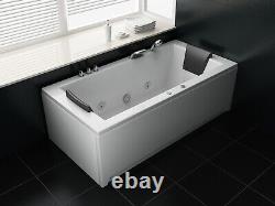 Luxury LED hot tub set 182x90 cm + fittings + hydrojet + waterfall 2022