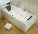 Luxury LED hot tub set 182x90 cm + heating + hydrojet + ozone + radio 2022