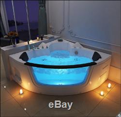 Luxury NEW Whirlpool Bath Tub Massage SPA Jacuzzi Jets 2 Person Facing UK