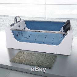 Luxury Whirlpool Bath Shower Spa 2 Person Jacuzzis Bathtub With 20 Jets SICILY