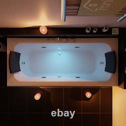 Luxury Whirlpool Bathtub 172x75 With LED Fittings Corner Bath Left Right Cheap