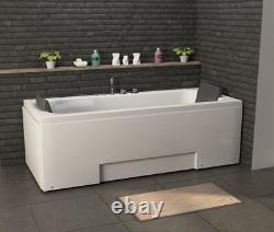 Luxury Whirlpool Bathtub 172x75 With LED Fittings Corner Bath Left Right Cheap