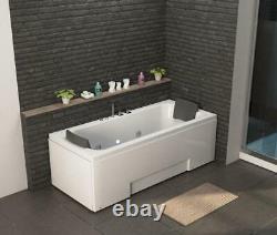 Luxury Whirlpool Bathtub 172x75 With LED Fittings Corner Bath Left Right Cheap