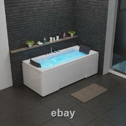 Luxury Whirlpool Bathtub 172x75 With LED Fittings Corner Bath Left Right Cheap