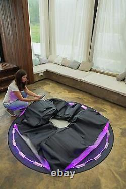 MSPA Inflatable Spa Jacuzzi Aurora Latest 2021 Model Portable Hot Tub Round