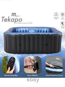 MSPA Tekapo Hot Tub Jacuzzi C-TE061 Spa 6 Person 2021 Model UV Sanitizer