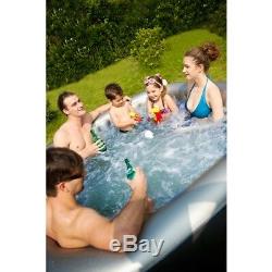 MSpa Alpine D-AL04 2+2 Inflatable Hot Tub Jacuzzi Bubble Spa Inc Warranty