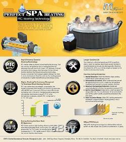 MSpa Delight Silver Cloud 930L Spa 6 Seat Inflatable Hot Tub Jacuzzi D-SC06