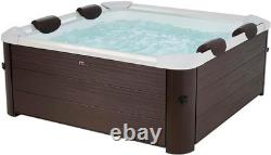 MSpa Tribeca F-TR062W Rigid Panel Jacuzzi for 6 People, Outdoor Spa 160x160