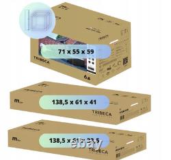 MSpa Tribeca F-TR062W Rigid Panel Jacuzzi for 6 People, Outdoor Spa 160x160