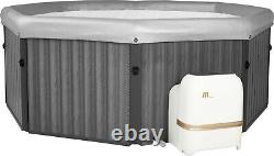 MSpa Tuscany Premium Bubble Hot Tub Spa Jacuzzi, 6 Person, 2 Year Warranty