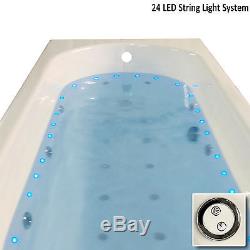 Mia 1700 x 700mm Bath With ECO 24 Jet Whirlpool / Jacuzzi WhirlSpa System