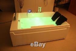 Modern 22 Jets Double Whirlpool Bath With FREE Waterproof TV