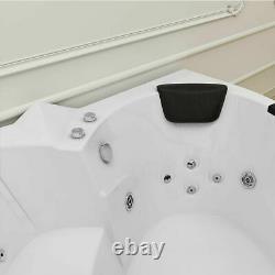 Modern Bathroom Whirlpool Shower Spa Jacuzzi Massage Corner 2 person Bathtub