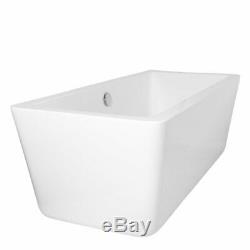 Modern Designer White Bathtub 1755x760mm Freestanding Bath