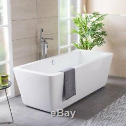 Modern Designer White Bathtub 1800x800mm Freestanding Bath
