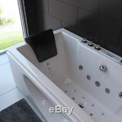 Modern Spa Jacuzzi Straight Whirlpool Bath 2 person Double End Massage Bathtub