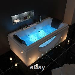 Modern Whirlpool Bath Jacuzzi Style Spa Bath With Jets 1700mm HAWAII& HAWAIIM