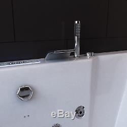 Modern Whirlpool Corner Bath Double End Shower Spa Jacuzzis 2 Person Bathtub1700