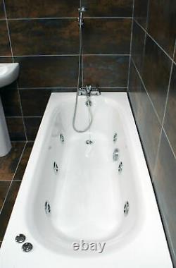 Montecarlo 1500mm Whirlpool Bath With 6 Jet Spa System