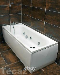 Montecarlo 1600mm Whirlpool Bath With 6 Jet Jacuzzi Type Spa System