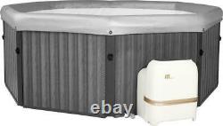 Mspa Frame Tuscany Bubble Spa 6 Persons Hot Tub Quick Heat Jacuzzi Holiday Fun