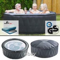 Mspa Mont Blanc Premium Self Inflatable Family Hot Tub Spa Jacuzzi 6 Persons UK