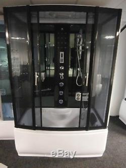 NEW 2017 STEAM SHOWER CUBICLE ENCLOSURE BATH CABIN 1500x850mm-IN STOCK-2305