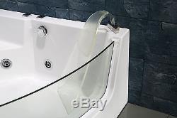 NEW 2018 WHIRLPOOL JACUZZI CORNER BATH JETS-1350mm x 1350mm-FREE DEL-VENICE