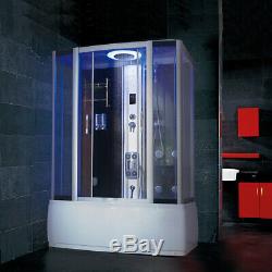 NEW 2019 STEAM SHOWER CUBICLE ENCLOSURE BATH CABIN-BLUETOOTH-1500mm x 850mm-C06