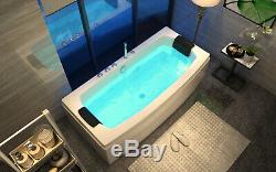 NEW 2020 PALERMO WHIRLPOOL BATH-1700mm x 800mm-Jacuzzi Jets Massage Spa-FREE P&P