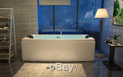 NEW 2020 PALERMO WHIRLPOOL BATH-1700mm x 800mm-Jacuzzi Jets Massage Spa-FREE P&P