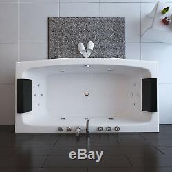 NEW 2020 PALERMO WHIRLPOOL BATH-1700mm x 800mm-Jacuzzi Jets Massage Spa-FREE P&P