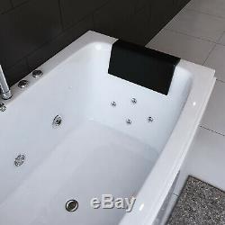 NEW 2020 PALERMO WHIRLPOOL BATH-1700mm x 800mm-Jacuzzi Jets Massage Spa-FREE P&P