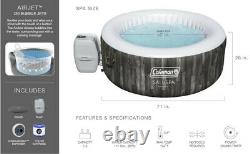 NEW Coleman 71 x 26 Bahamas Airjet Inflatable Hot Tub Spa 4-Person Jacuzzi