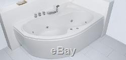NEW Palma Hydro Spa Bath 1600x1050x620mm Whirlpool Bath