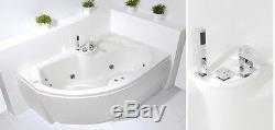 NEW Sepia Hydro Spa Bath 1500x1050x650mm Whirlpool Bath