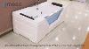 New Luxury Simple Acrylic Glass Corner Whirlpool Jacuzzi Spa Hot Bath Tub With Skirt C 433 By Mesa