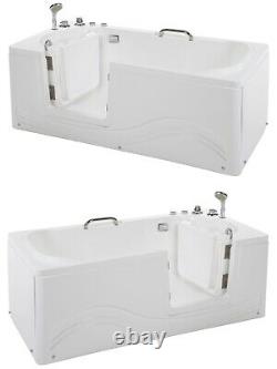 New Seniors Whirlpool Bathtub for Caregiver With Fittings Seniorenbadewanne