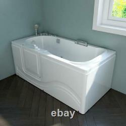 New Seniors Whirlpool Bathtub for Caregiver With Fittings Seniorenbadewanne